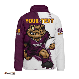Queensland Maroons Battleborn Maroons Padded Jacket