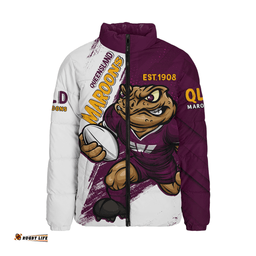 Queensland Maroons Battleborn Maroons Padded Jacket