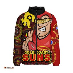 Gold Coast SUNS NAIDOC Spirit Of Country Padded Jacket
