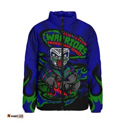 New Zealand Warriors Premiership Series Sports Gear Padded Jacket