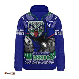 New Zealand Warriors Final Clash Battle Edition Padded Jacket