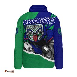 New Zealand Warriors Chasing Victory 2025 Final Series Pride Padded Jacket