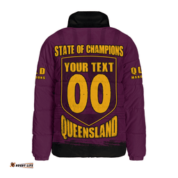 Queensland Maroons Dynasty Of Maroons Padded Jacket