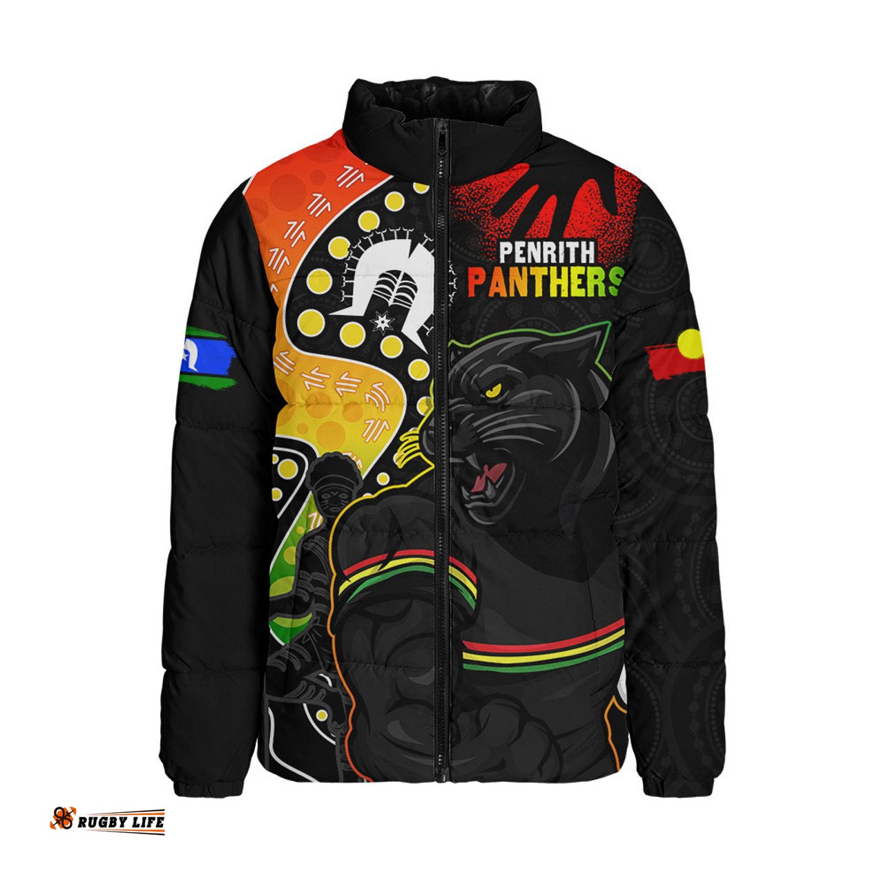 Penrith Panthers NAIDOC Indigenous Warrior Spirit Padded Jacket
