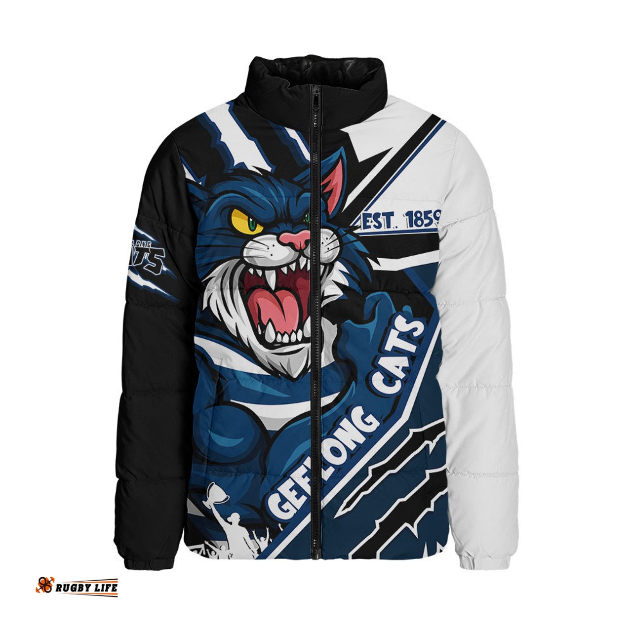 Geelong Cats Battlefield Glory Gear Padded Jacket