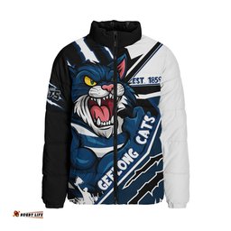 Geelong Cats Battlefield Glory Gear Padded Jacket