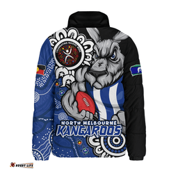 North Melbourne Power Through Generations NAIDOC Edition Padded Jacket