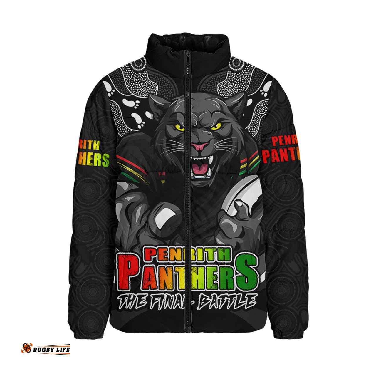 Penrith Panthers Final Clash Battle Edition Padded Jacket