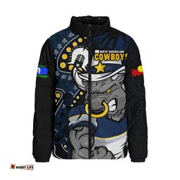 North Queensland Cowboys NAIDOC Indigenous Warrior Spirit Padded Jacket