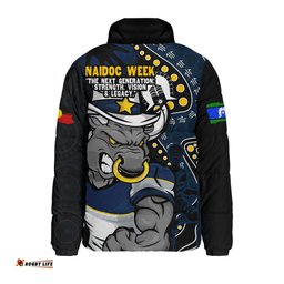 North Queensland Cowboys NAIDOC Indigenous Warrior Spirit Padded Jacket