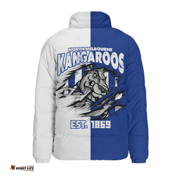 North Melbourne Warrior's Heart Ignites Padded Jacket