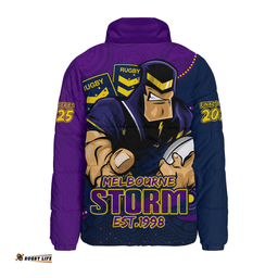 Melbourne Storm Battle For Glory Rugby Finals Edition Padded Jacket
