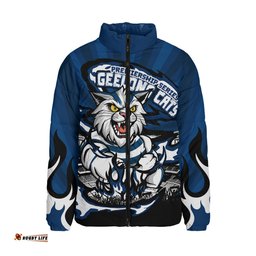 Geelong Cats Premiership Series Flame Edition Padded Jacket