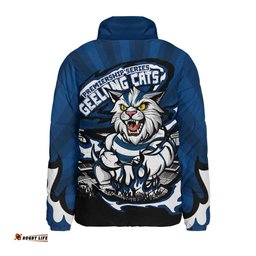 Geelong Cats Premiership Series Flame Edition Padded Jacket