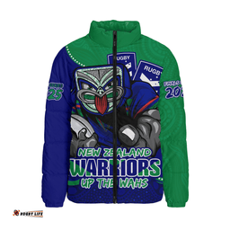 New Zealand Warriors Battle For Glory Rugby Finals Edition Padded Jacket