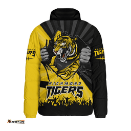 Richmond Breaking Through Fan Design Padded Jacket