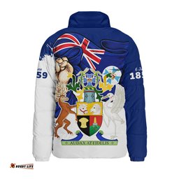 Queensland Power Pride And Heritage Crest Padded Jacket