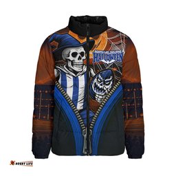 North Melbourne Halloween Night Reaper Zipper Padded Jacket