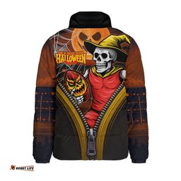 Gold Coast SUNS Halloween Night Reaper Zipper Padded Jacket