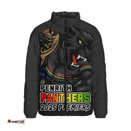 Penrith Panthers Unleash Power In The Ultimate Battle Padded Jacket