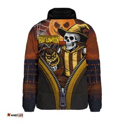 Hawthorn Halloween Night Reaper Zipper Padded Jacket