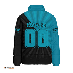 Port Adelaide Breaking Through Fan Design Padded Jacket