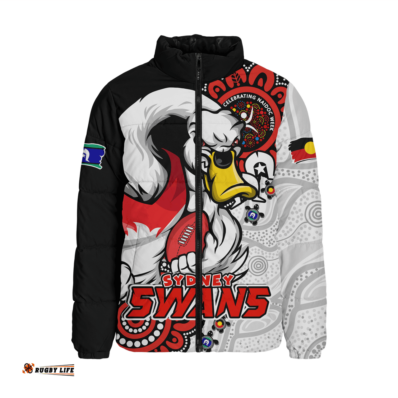 Sydney Swans Power Through Generations NAIDOC Edition Padded Jacket