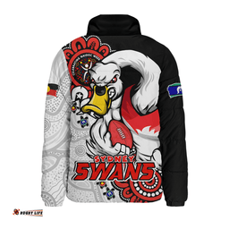 Sydney Swans Power Through Generations NAIDOC Edition Padded Jacket
