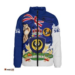 South Australia Power Pride And Heritage Crest Padded Jacket