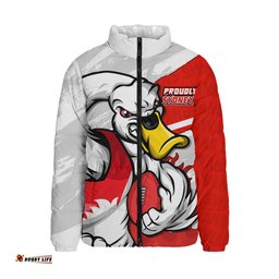 Sydney Swans Defend The Pride Padded Jacket