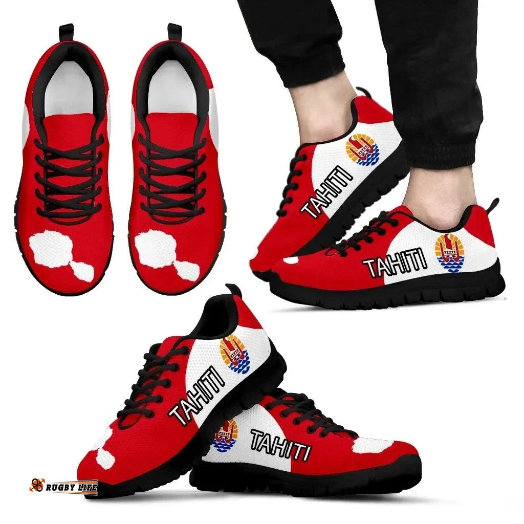 Tahiti Sneakers Coat Of Arms Map Th5