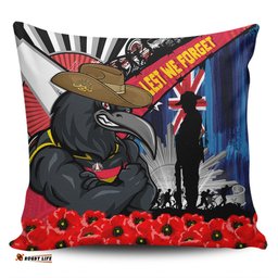 Adelaide Crows Anzac Day Honor United In Spirit Pillow