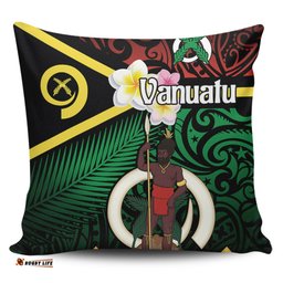 Australia South Sea Islanders Vanuatu Special Original Flag In Polynesian Style Pillow