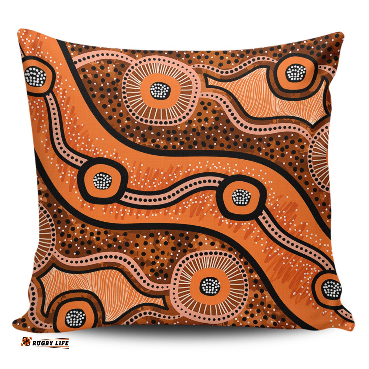 Australia Aboriginal Australian Aboriginal Background Pillow