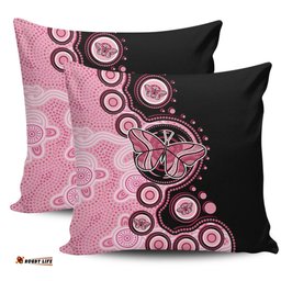 Australia Indigenous Butterfly Aboriginal Dot Arts Pillow