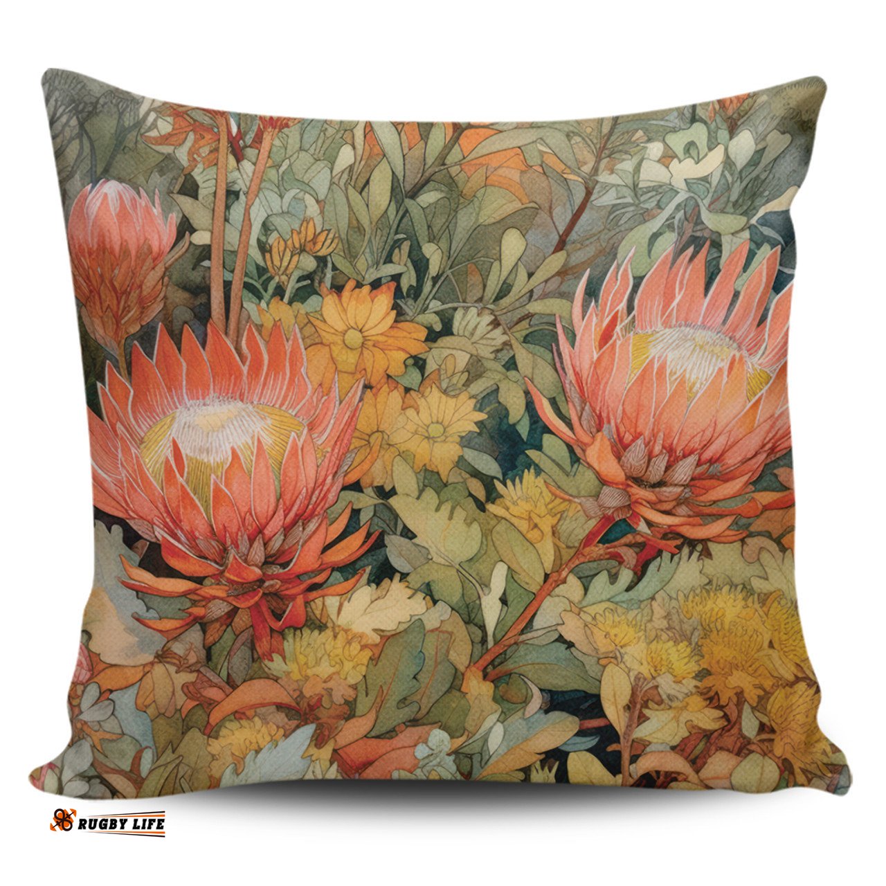 Australia Waratah Australian Waratahs Pillow