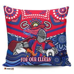 Newcastle Knights Naidoc Week Custom For Our Elders Home Jersey Pillow