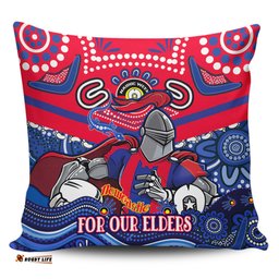 Newcastle Knights Naidoc Week Custom For Our Elders Home Jersey Pillow