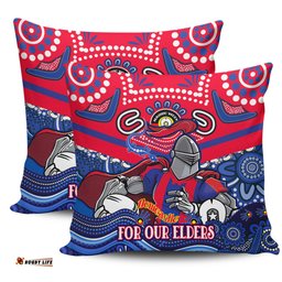 Newcastle Knights Naidoc Week Custom For Our Elders Home Jersey Pillow