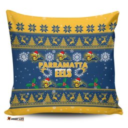 Parramatta Eels Christmas Special Ugly Christmas Pillow