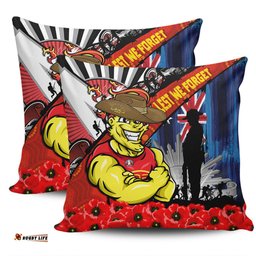 Gold Coast SUNS Anzac Day Honor United In Spirit Pillow