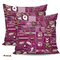 Cane Toads Team Of Us Die Hard Fan Supporters Comic Style Pillow