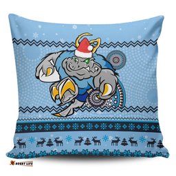 New South Wales Australia Ugly Xmas With Aboriginal Patterns For Die Hard Fans Pillow