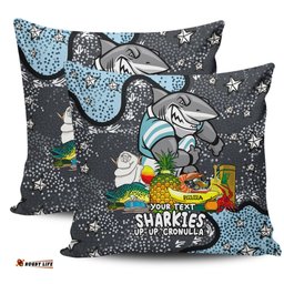 Cronulla Sutherland Sharks Custom Australian Big Things Pillow