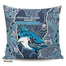 Cronulla Sutherland Sharks Grand Final Custom Custom Sharks Painting Pillow