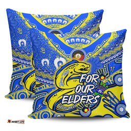 Parramatta Eels Naidoc Week Custom For Our Elders Run to Paradise Pillow
