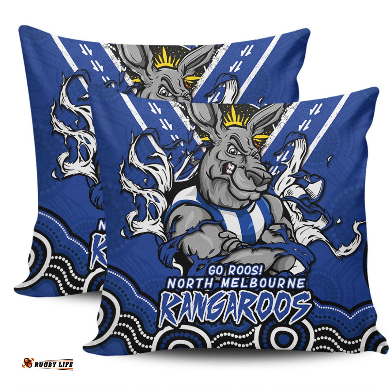 North Melbourne Ripped Legacy Of The Game Pillow