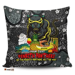 Penrith Panthers Custom Australian Big Things Pillow