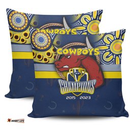 North Queensland Cowboys Talent Win Games But Teamwork And Intelligence Win Championships With Aboriginal Style Pillow