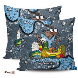 New South Wales Cockroaches Custom Australian Big Things Pillow